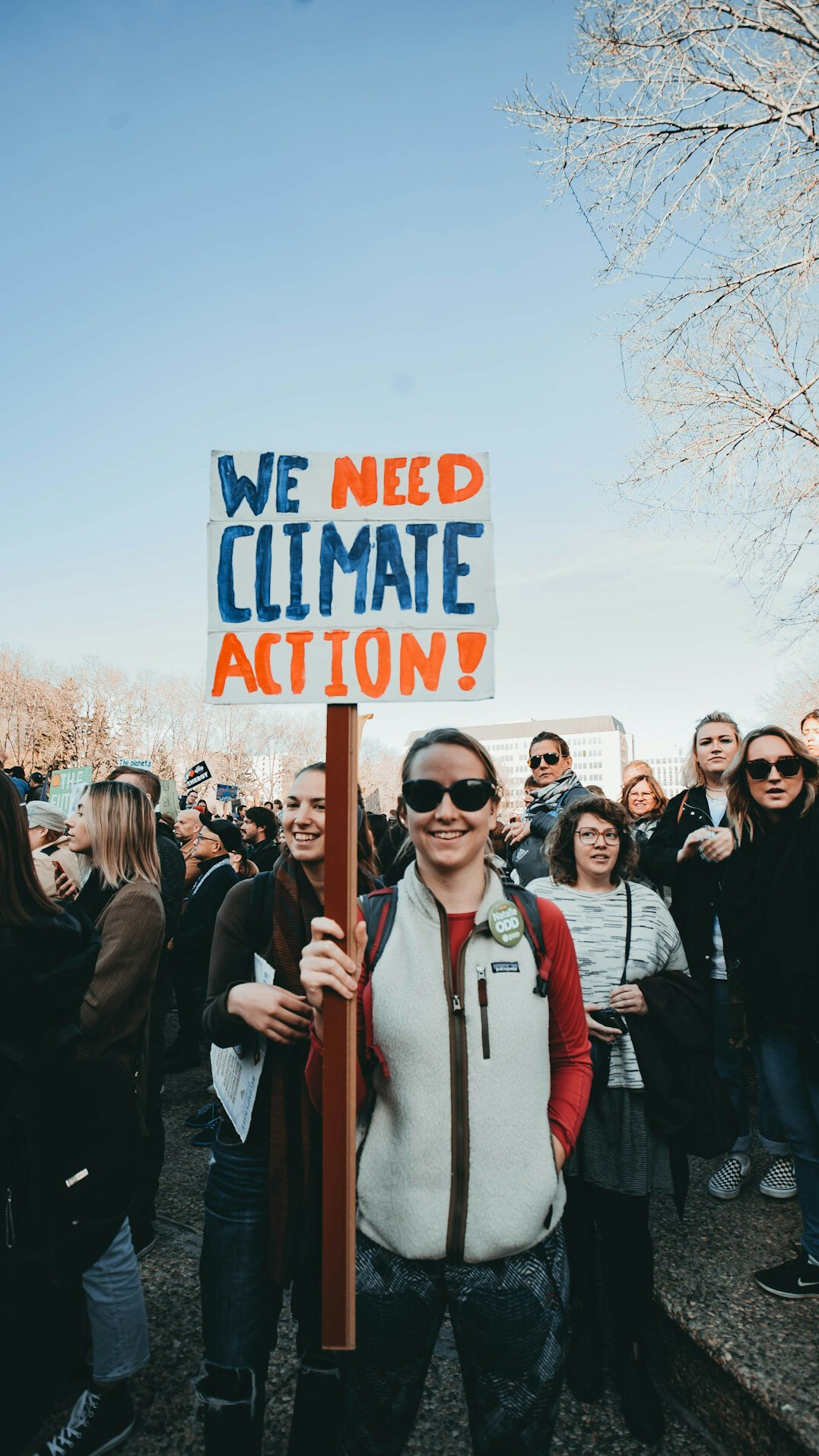 environmental activists protest